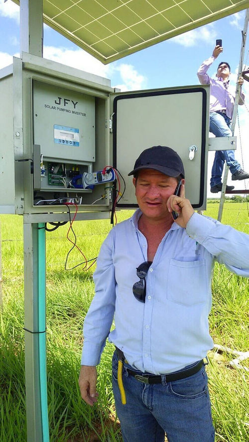 Aktueller Firmenfall über 2,2 kW Solar-Pump-Wechselrichter in Kolumbien
