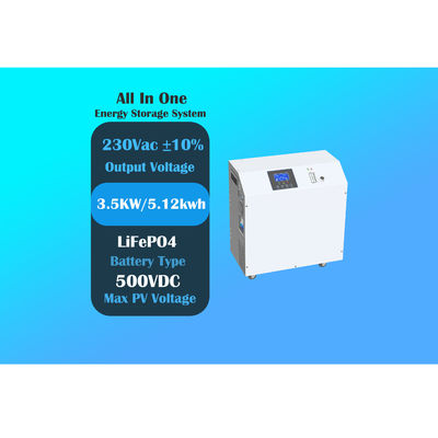 Tragbare Hybridsolarinverter des Kraftwerk-bewegliche Energie-Speicher-System-SunAura 3.5KS5T