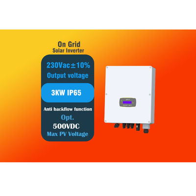 Einphasiger On-Grid-Solarwechselrichter 3 kW 230 VAC IP65