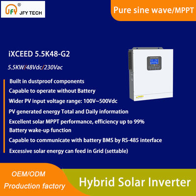 5.5kw Einphasehybrider Solarumrichter 230Vac